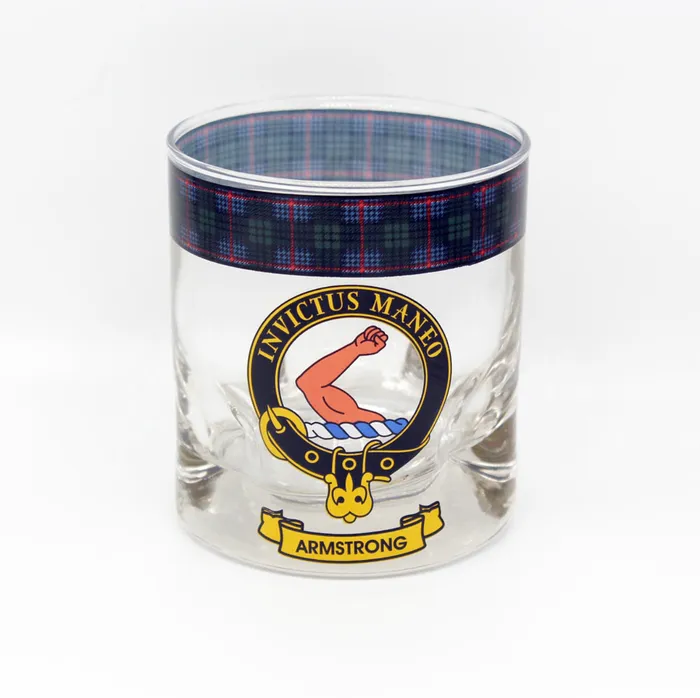 Lang Syne Earrings Clan Whiskey Glass