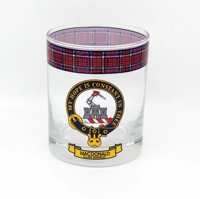 Lang Syne Earrings Clan Whiskey Glass