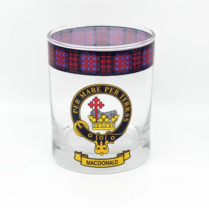 Lang Syne Earrings Clan Whiskey Glass