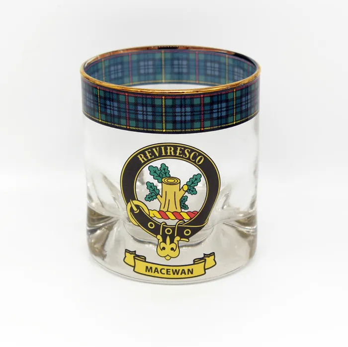 Lang Syne Earrings Clan Whiskey Glass