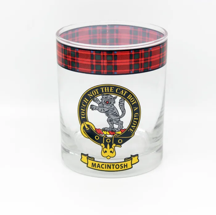 Lang Syne Earrings Clan Whiskey Glass