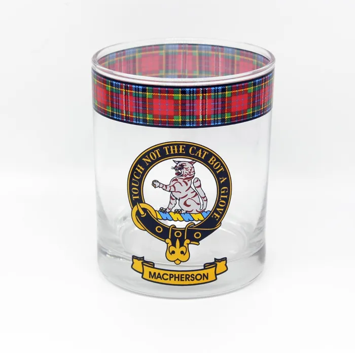 Lang Syne Earrings Clan Whiskey Glass