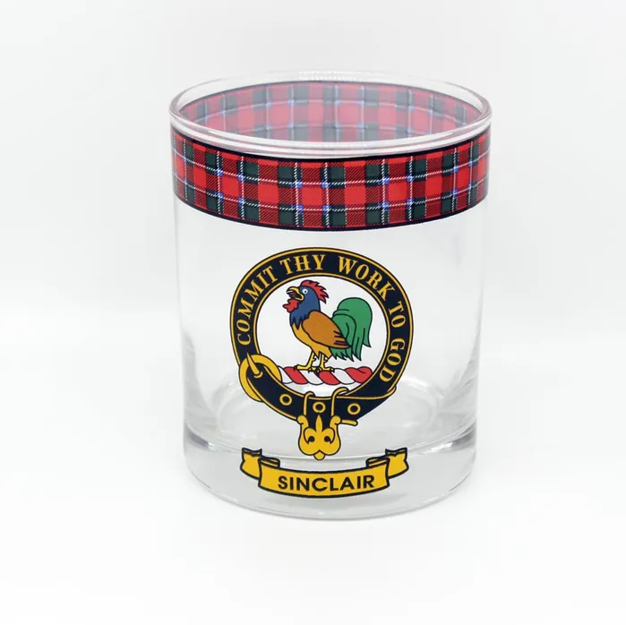 Lang Syne Earrings Clan Whiskey Glass