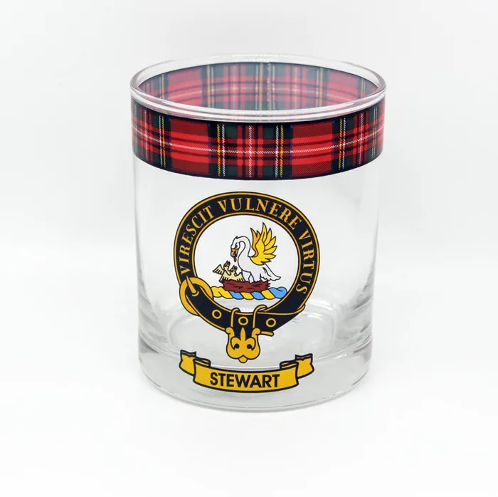 Lang Syne Earrings Clan Whiskey Glass