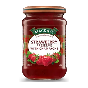 MacKays Strawberry Jam with Champagne Dovetale Collections Necklaces