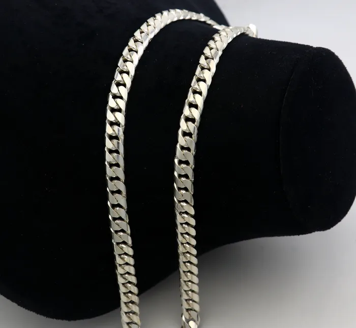 Mens heavy 8mm solid chain stylish design 925 sterling silver handmade heavy necklace solid oxidized chain necklace tribal jewelry nch681 TRIBAL ORNAMENTS Necklaces