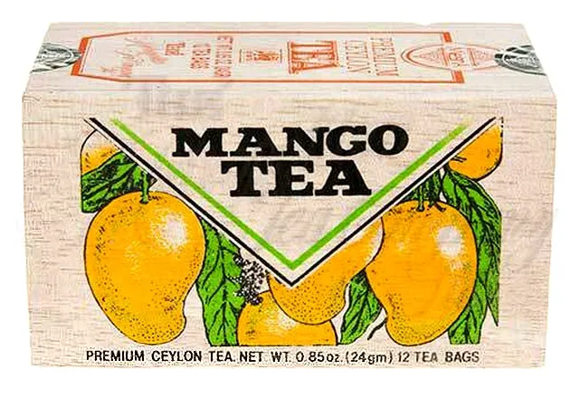 Metropolitan Tea Company Earrings Mango Tea Box 25s