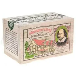Metropolitan Tea Company Earrings Shakespeare Tea Box 25s