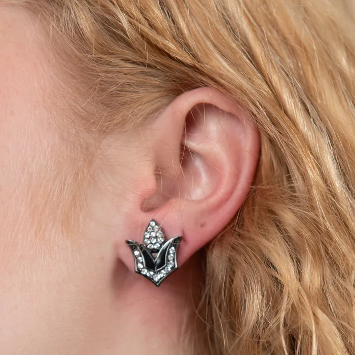 Michael Campbell Earrings PreOwned Michael Campbell Laurenza Crystal Earrings