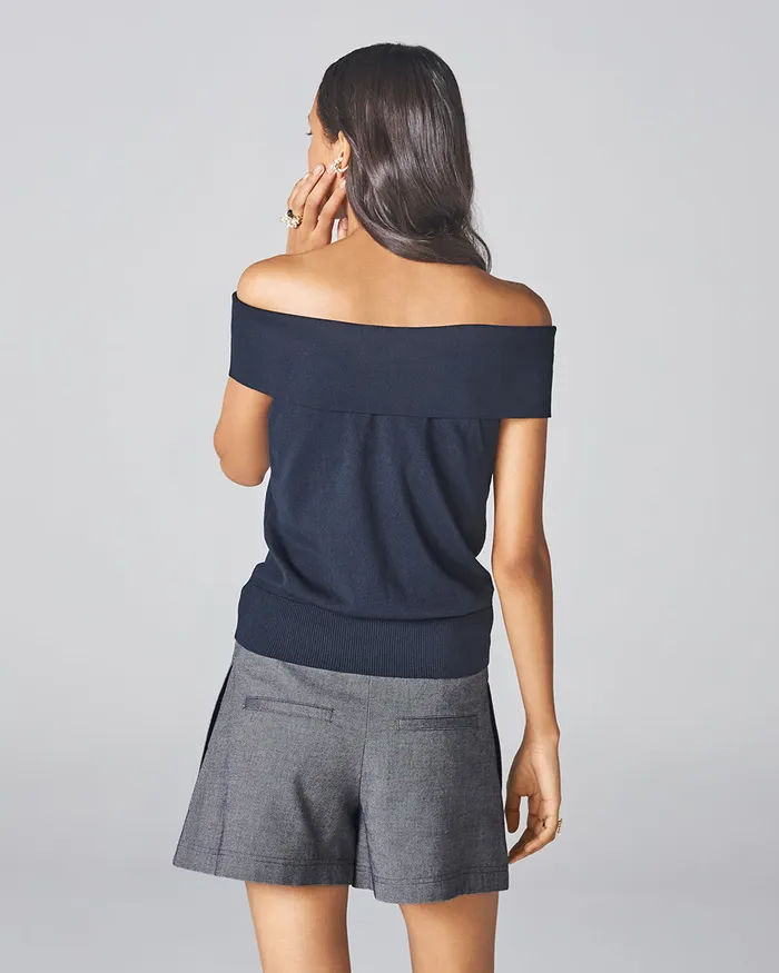 Midnight Sora Knit ADEAM Earrings Midnight Sora Knit ADEAM Earrings