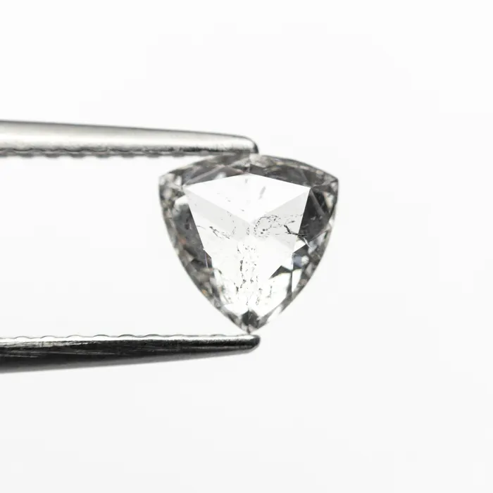 Misfit Diamonds Earrings 065ct 613x601x214mm Trillion Rosecut 2002613
