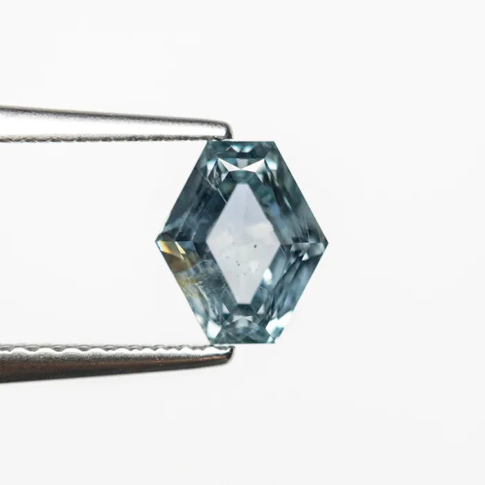 Misfit Gems Earrings 142ct 695x596x419mm Hexagon Brilliant Sapphire 2366705