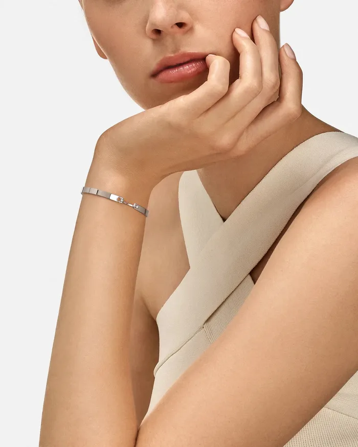 Mood Bracelets Monday Morning Mood Bangle in White Gold Mood Bracelets Monday Morning Mood Bangle in White Gold