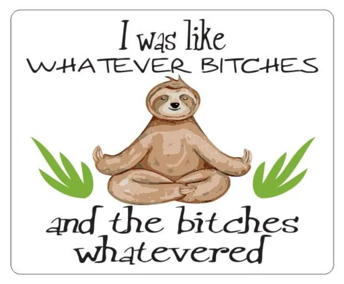 MP10 Whatever Bitches Mouse Pad Sand Dollar Sales Earrings