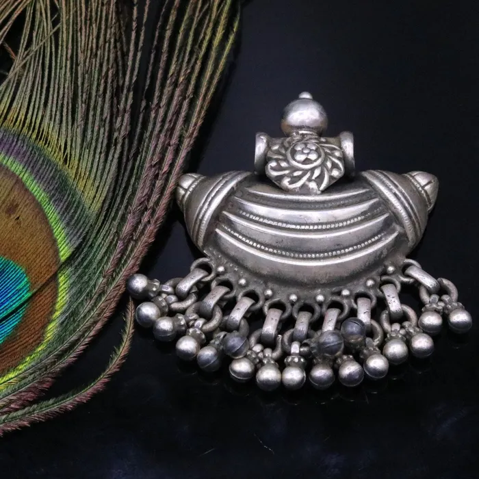 Necklaces 925 sterling silver handmade customized vintage design pretty charm pendant necklace belly dance personalized tribal jewelry gifting nsp394 TRIBAL ORNAMENTS Necklaces 925 sterling silver handmade customized vintage design pretty charm pendant necklace belly dance personalized tribal jewelry gifting nsp394 TRIBAL ORNAMENTS