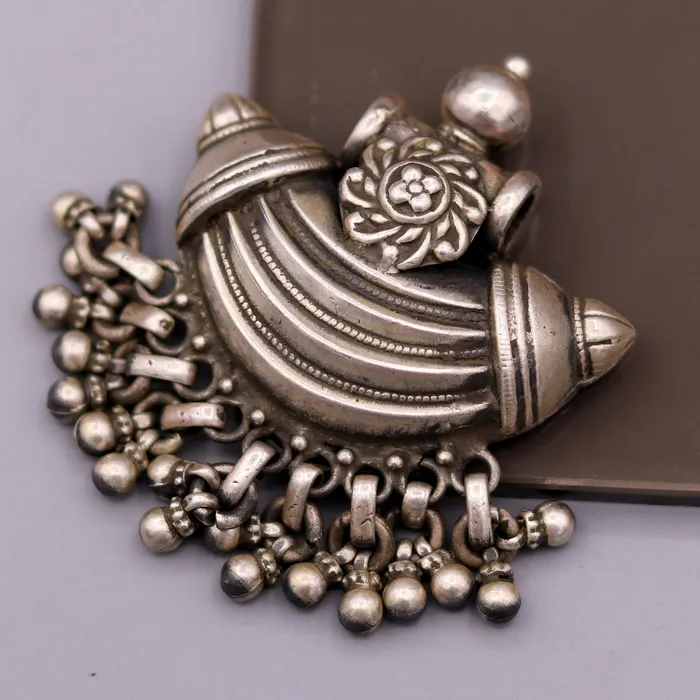 Necklaces 925 sterling silver handmade customized vintage design pretty charm pendant necklace belly dance personalized tribal jewelry gifting nsp394 TRIBAL ORNAMENTS