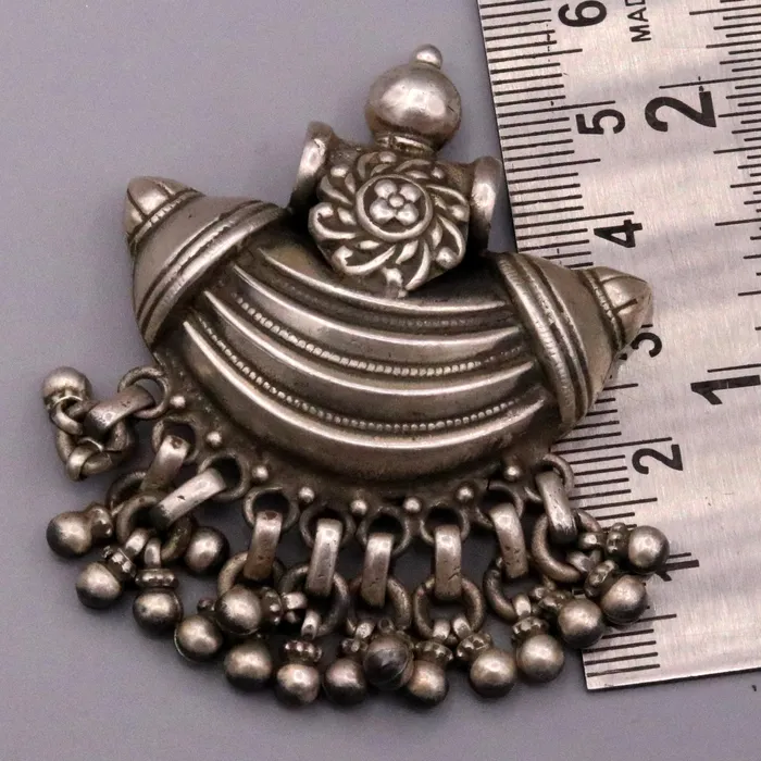 Necklaces 925 sterling silver handmade customized vintage design pretty charm pendant necklace belly dance personalized tribal jewelry gifting nsp394 TRIBAL ORNAMENTS