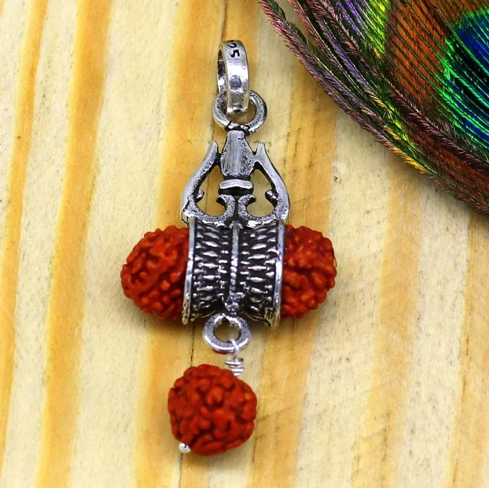 Necklaces 925 sterling silver lord shiva trident pendant amazing customized Rudraksha oxidized tribal belly dance personalized jewelry ssp323 TRIBAL ORNAMENTS Necklaces 925 sterling silver lord shiva trident pendant amazing customized Rudraksha oxidized tribal belly dance personalized jewelry ssp323 TRIBAL ORNAMENTS