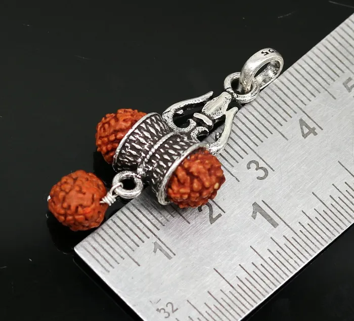 Necklaces 925 sterling silver lord shiva trident pendant amazing customized Rudraksha oxidized tribal belly dance personalized jewelry ssp323 TRIBAL ORNAMENTS Necklaces 925 sterling silver lord shiva trident pendant amazing customized Rudraksha oxidized tribal belly dance personalized jewelry ssp323 TRIBAL ORNAMENTS