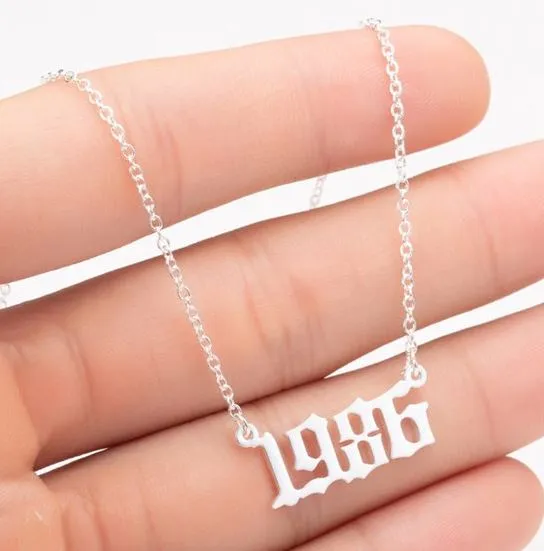 Necklaces alice AZ1231 Silver Year 1986 Necklace with FREE EARRINGS