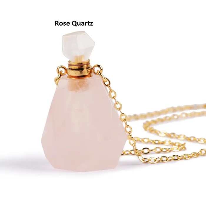 Necklaces Jewelvers 18K GoldFilled Perfume Bottle Necklace