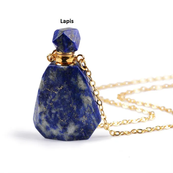 Necklaces Jewelvers 18K GoldFilled Perfume Bottle Necklace