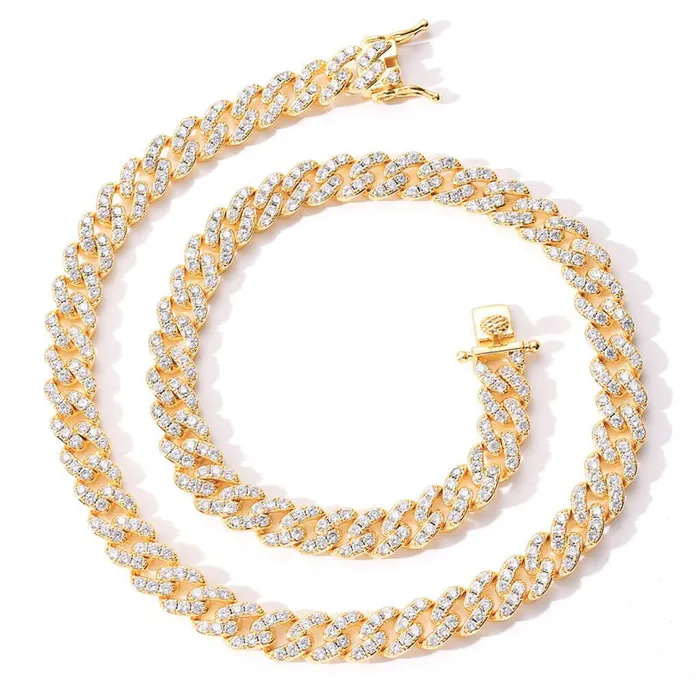 Necklaces Jewelvers 18K GoldFilled Zirconia Pave Necklace