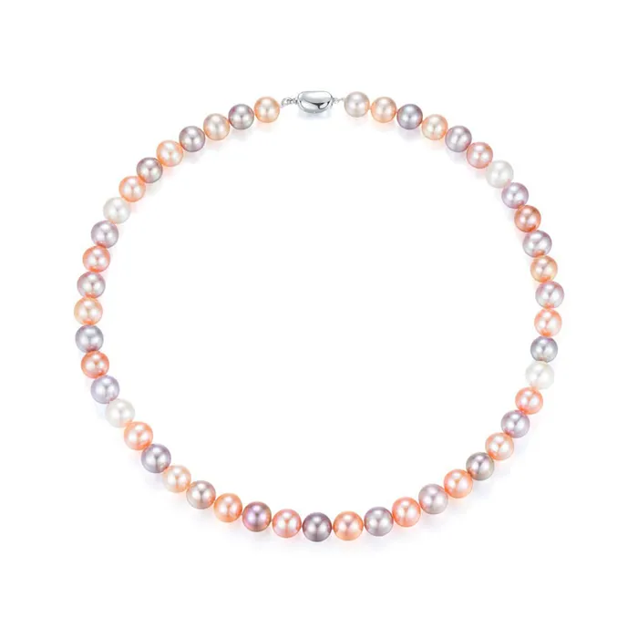Necklaces Pearly Lustre Elegant Freshwater Pearl Necklace WN00338