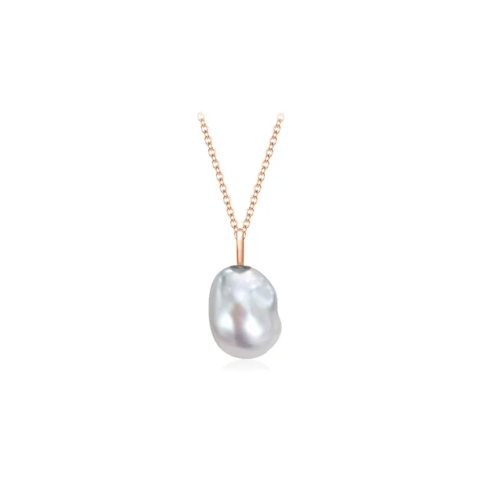 Necklaces Pearly Lustre Keshi Freshwater Pearl Necklace WN00598