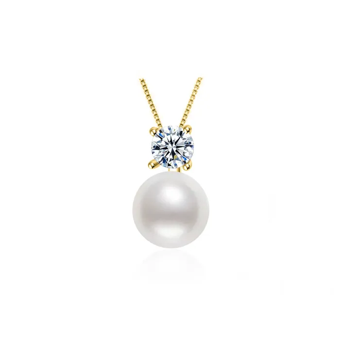 Necklaces Pearly Lustre Top Grade Freshwater Pearl Necklace WN00482
