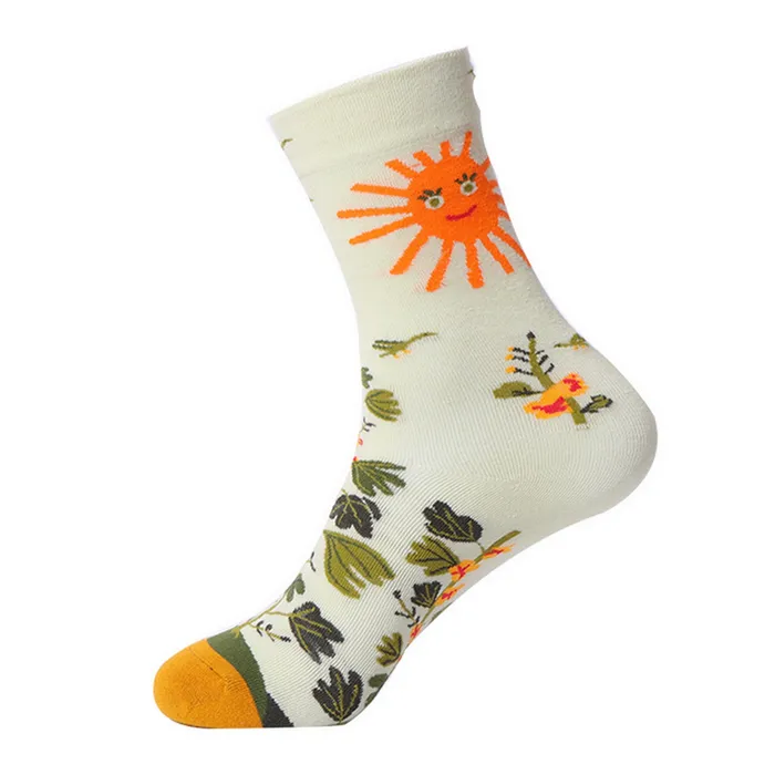 Necklaces POLLY SF186 Pale Yellow Garden Sun Socks