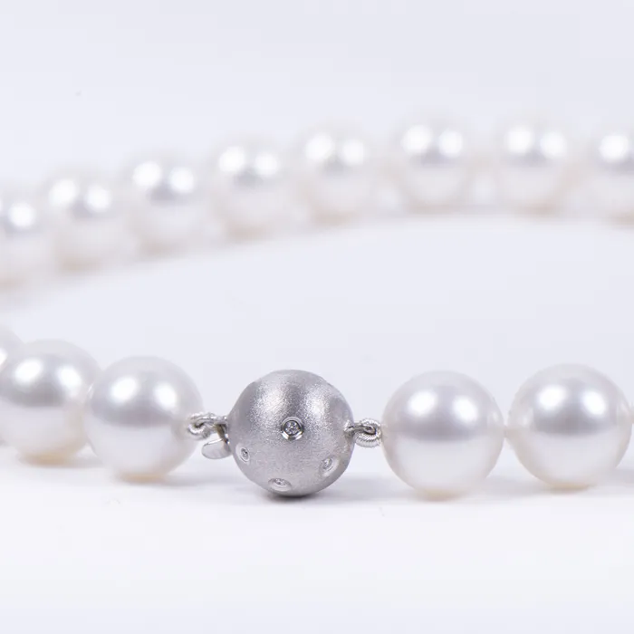 Necklaces PreOwned White South Sea Pearl Strand Necklace Tara Sons