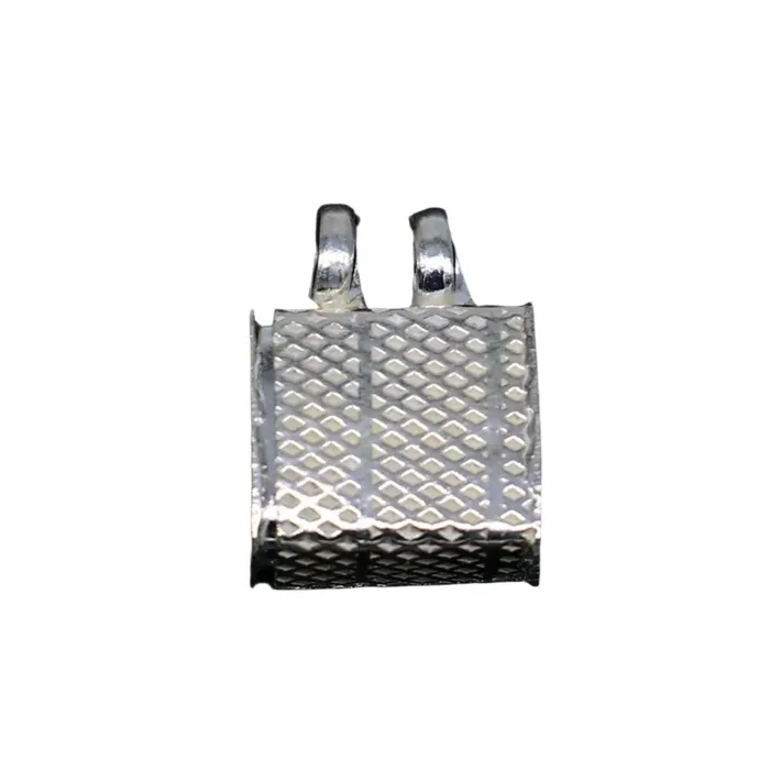 Necklaces Solid Sterling silver handmade gorgeous Square shape handmade amulet box amulet pendant mantra box silver tabizmascot kavacham ssp700 TRIBAL ORNAMENTS