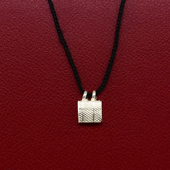 Necklaces Solid Sterling silver handmade gorgeous Square shape handmade amulet box amulet pendant mantra box silver tabizmascot kavacham ssp700 TRIBAL ORNAMENTS