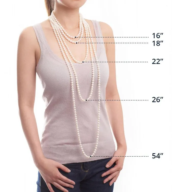Necklaces SPT 1114mm White South Sea Pearl Necklace AAAA Quality