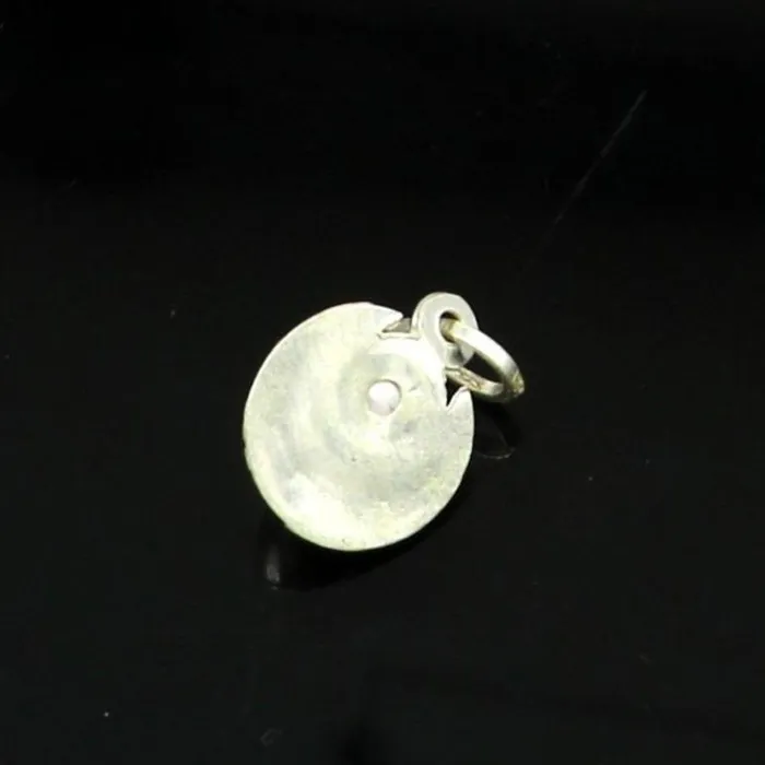 Necklaces TRIBAL ORNAMENTS 925 sterling silver excellent moon pendant with moon stone amazing stylish baby pendant gifting kids jewelry nsp418
