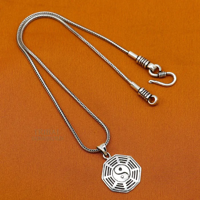 Necklaces TRIBAL ORNAMENTS Exclusive design solid 925 sterling silver excellent unique design stylish unisex personalized gift pendant jewelry ssp1641