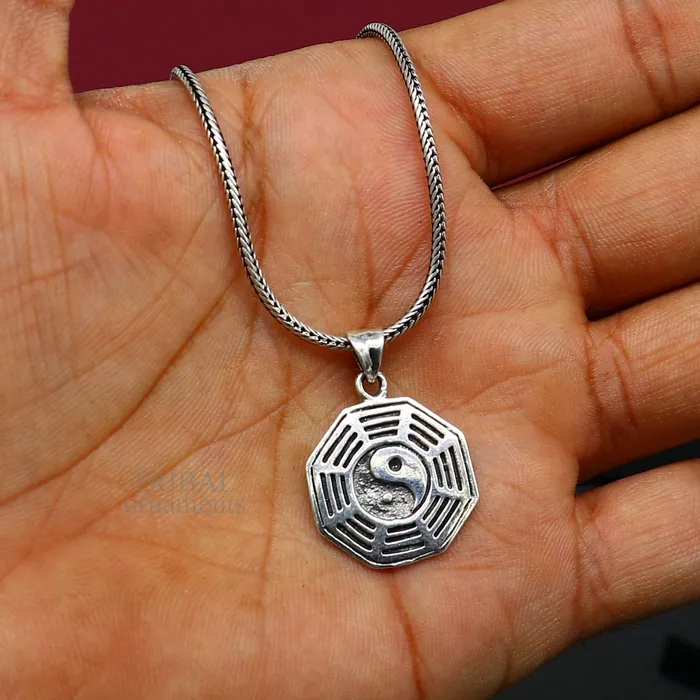 Necklaces TRIBAL ORNAMENTS Exclusive design solid 925 sterling silver excellent unique design stylish unisex personalized gift pendant jewelry ssp1641
