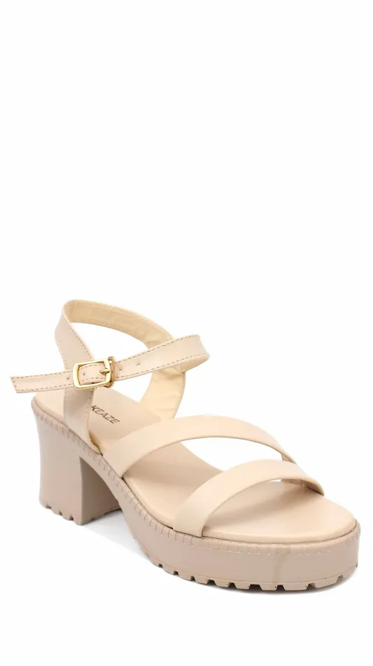 Necklaces Walkeaze Women Formal Block Heel 62864S