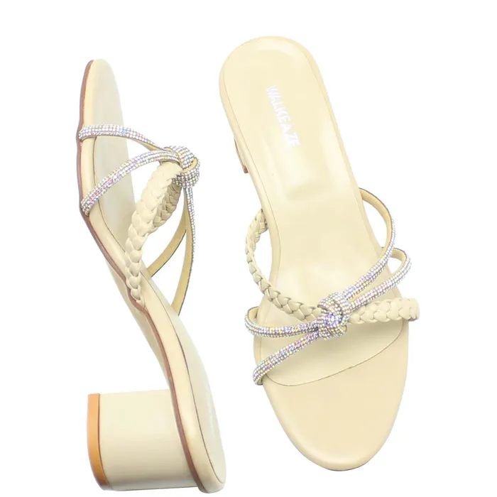 Necklaces Walkeaze Women Formal Block Heel 74668S