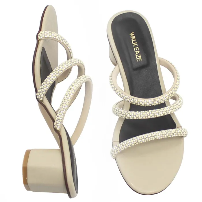 Necklaces Walkeaze Women Formal Block Heel 74917S