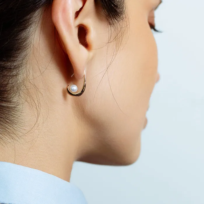 New Yorker Freshwater Pearl Earrings WE00810 Pearly Lustre Earrings