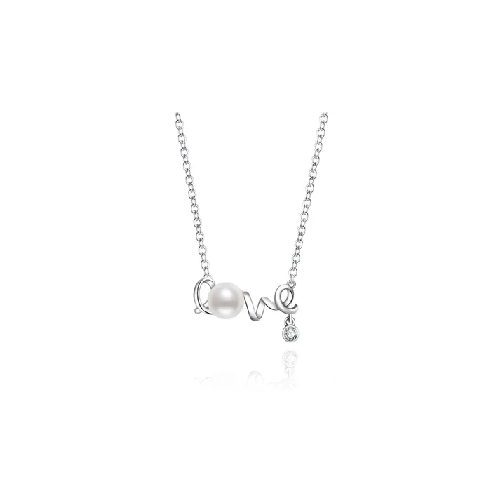 New Yorker Freshwater Pearl Necklace WN00066 Pearly Lustre Necklaces
