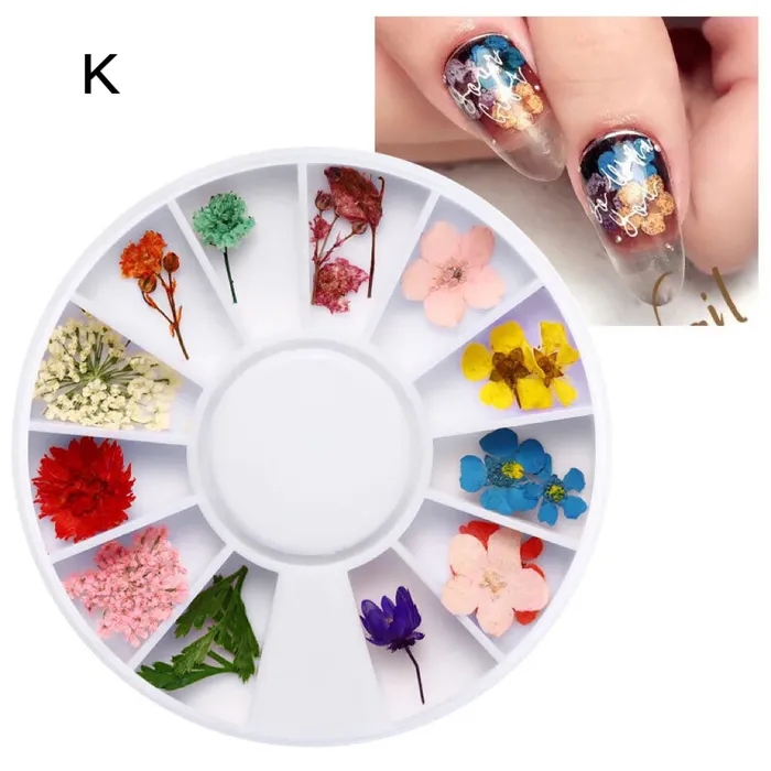 NS46 Dried Flowers Deco Set K Ashley Earrings