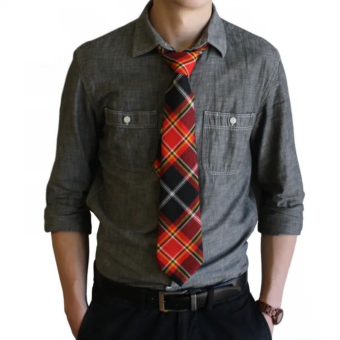 Ottawa Senators Sens Tartan Tie House of Edgar Earrings
