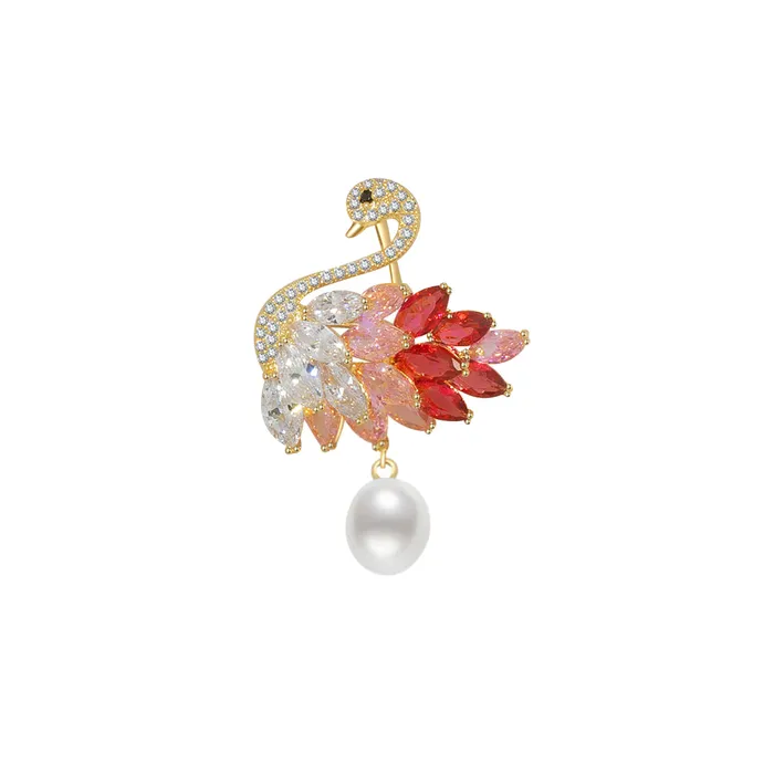Passion for Life Freshwater Pearl Brooch WC00047 Pearly Lustre Necklaces