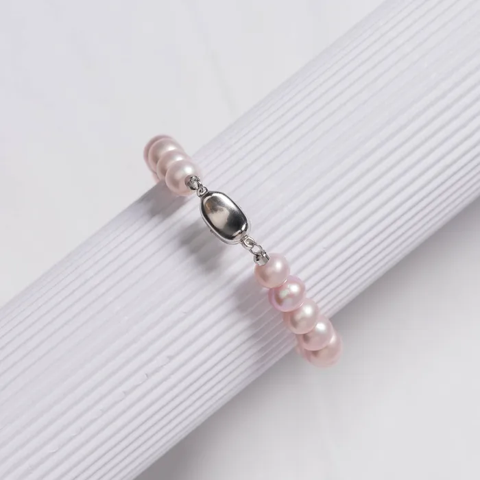 Pearly Lustre Bracelets Brilliant Lustre Purple Freshwater Pearl Bracelet WB00164