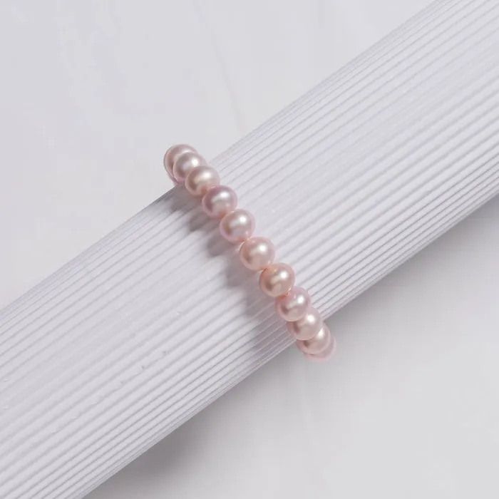 Pearly Lustre Bracelets Brilliant Lustre Purple Freshwater Pearl Bracelet WB00164