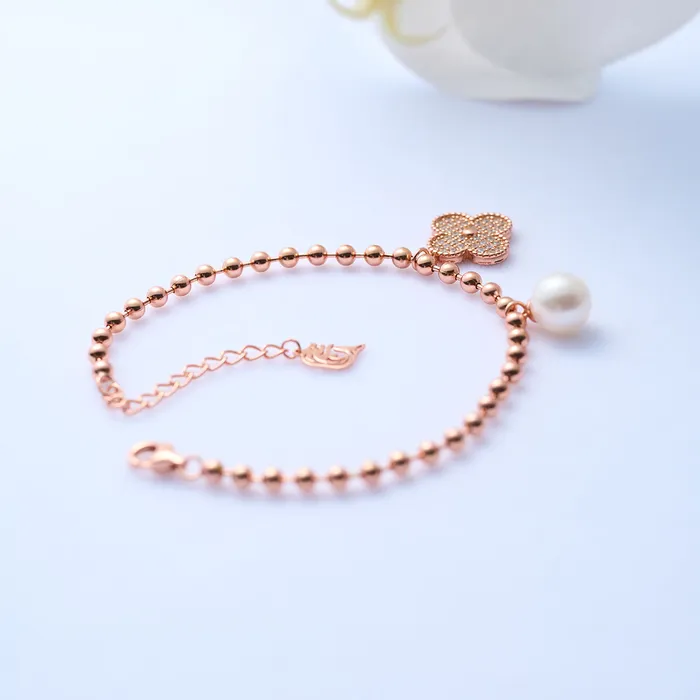 Pearly Lustre Bracelets Elegant Freshwater Pearl Bracelet WB00070