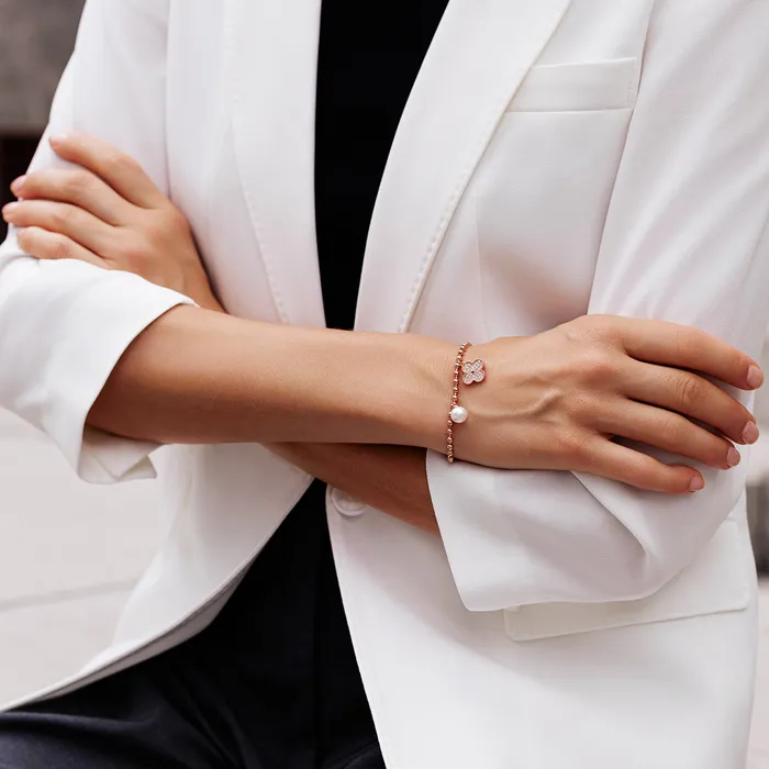 Pearly Lustre Bracelets Elegant Freshwater Pearl Bracelet WB00070